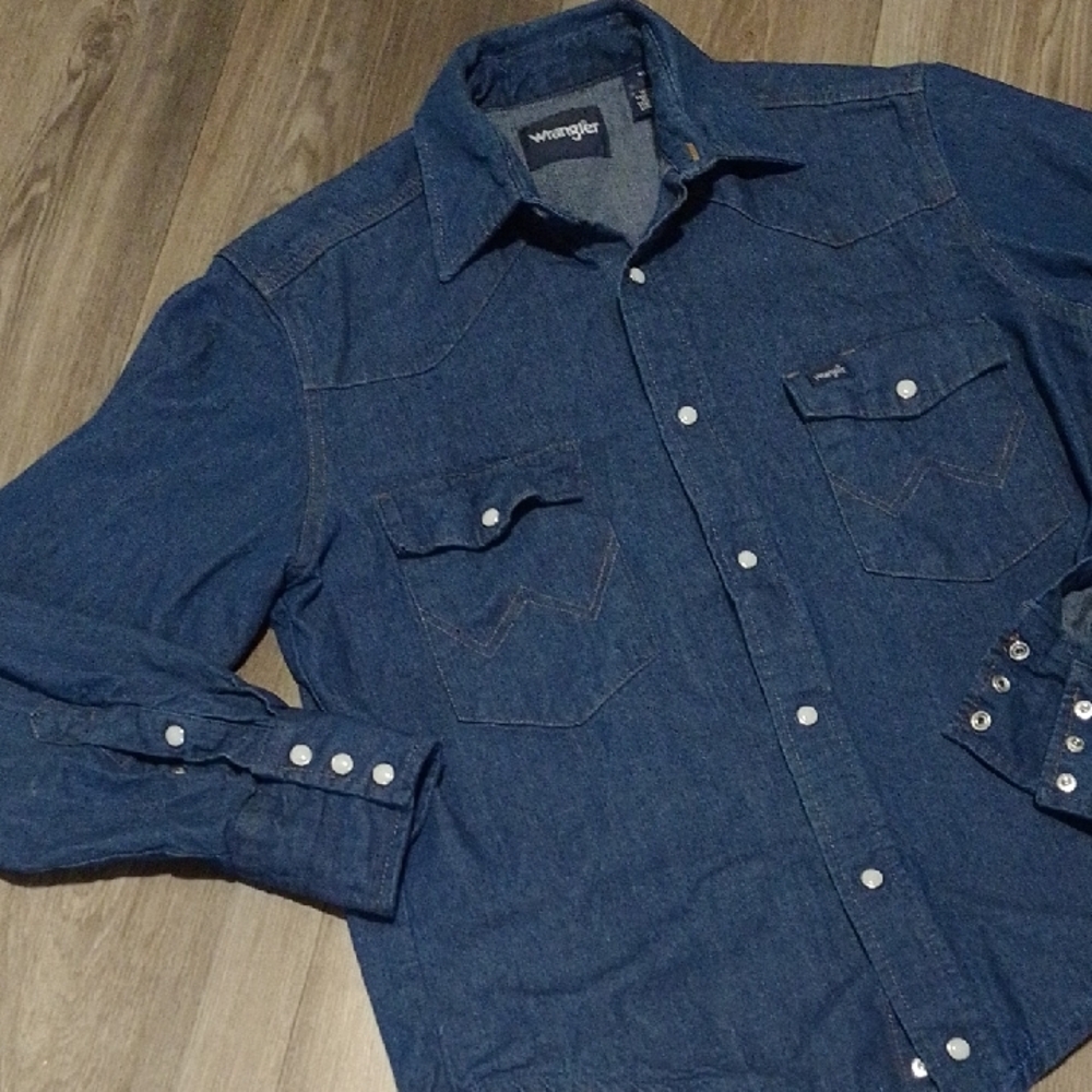 Wrangler Blue Jean Jacket - Picture 3 of 10